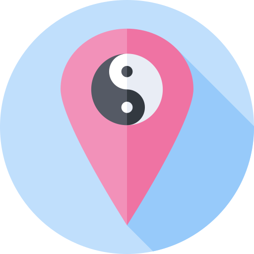 Location Flat Circular Flat icon