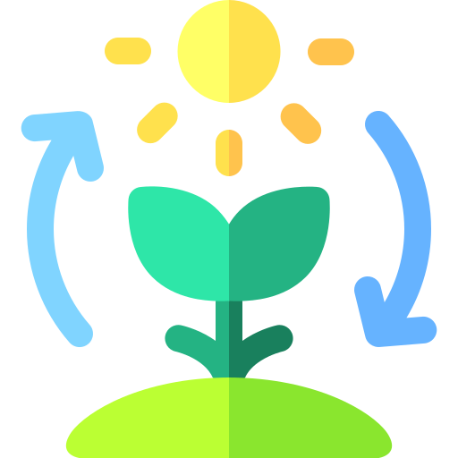 fotosintesi Basic Rounded Flat icona