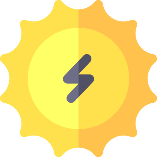 sonnenenergie Basic Rounded Flat icon