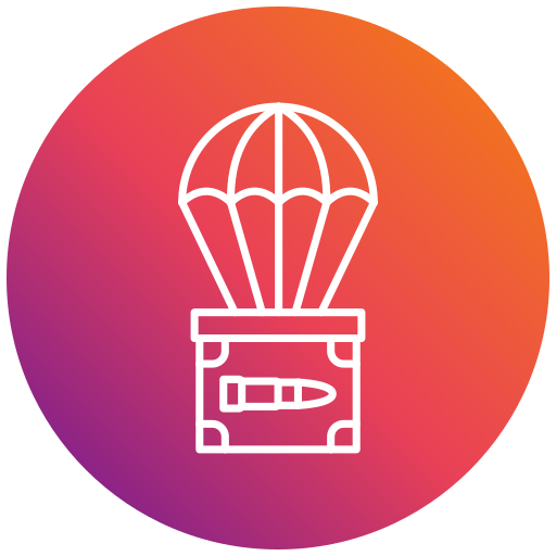 Airdrop Generic gradient fill icon