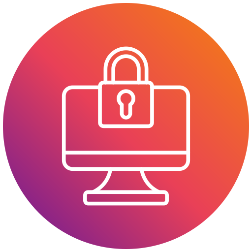 Locked Generic gradient fill icon