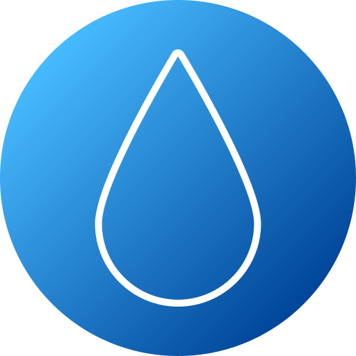 Water drop Generic gradient fill icon