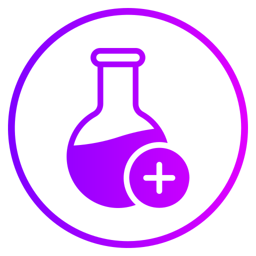 química Generic gradient fill icono
