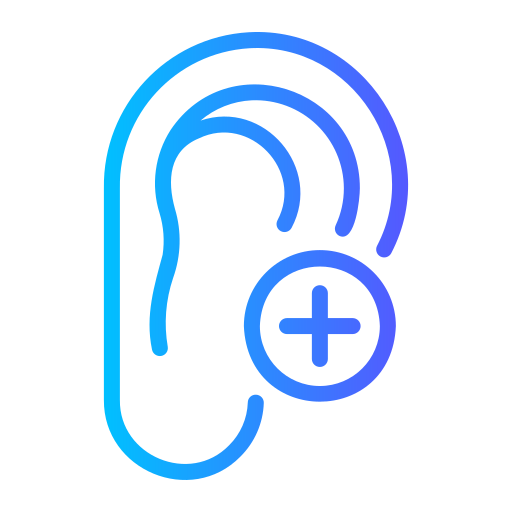 Ear Generic gradient outline icon