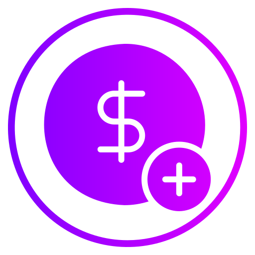 geld Generic gradient fill icon