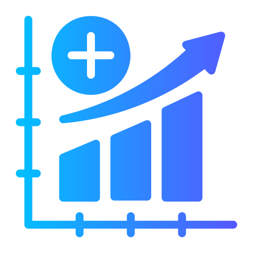 Interest rate Generic gradient fill icon