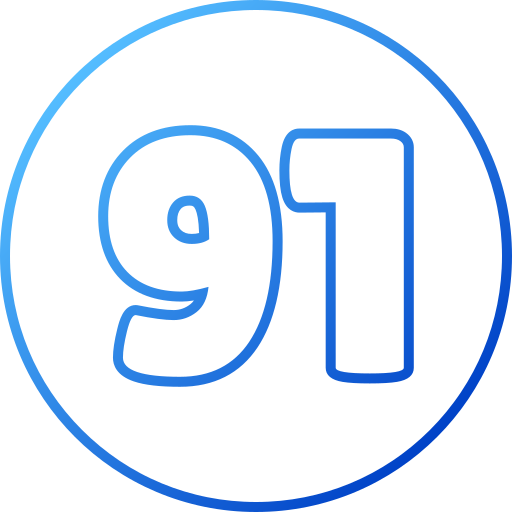 91 Generic gradient outline icona