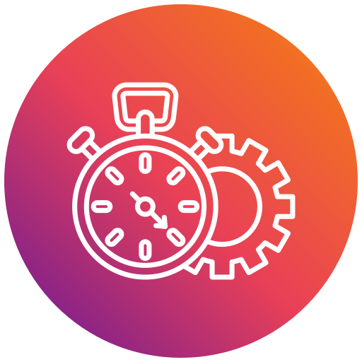 Time manager Generic gradient fill icon
