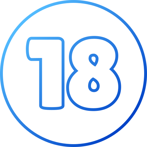 18 Generic gradient outline icon