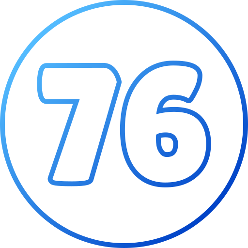 76 Generic gradient outline icoon