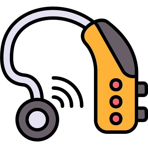 audífono Generic color lineal-color icono