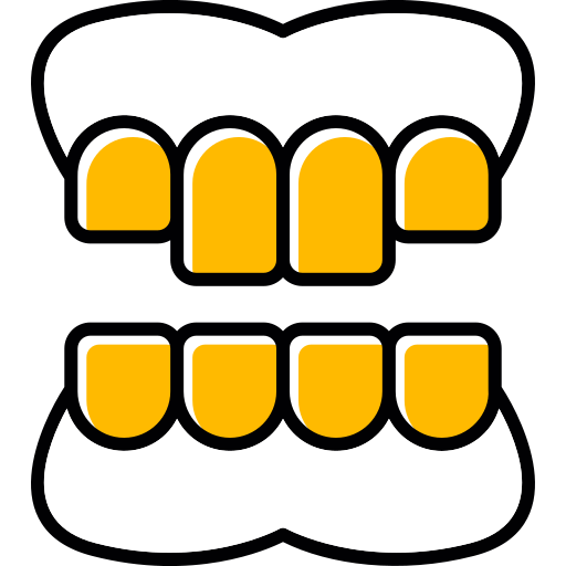 dentiera Generic color lineal-color icona
