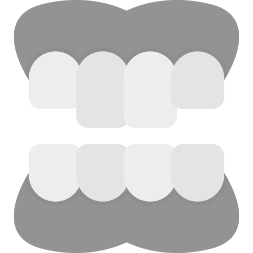 Denture Generic color fill icon