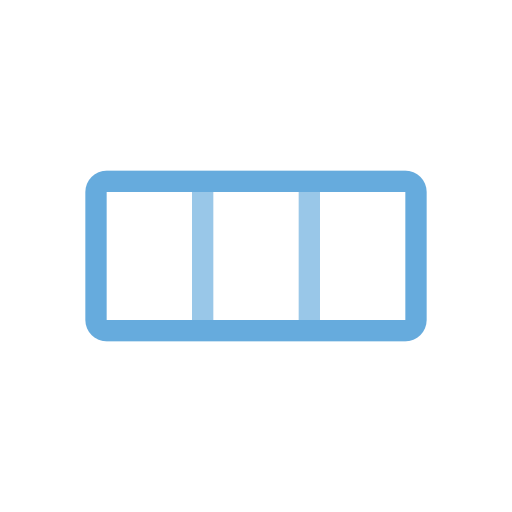 Vertical panels Generic Others icon
