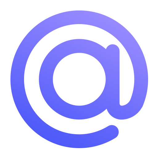 Email Generic gradient fill icon