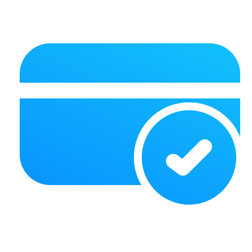 Credit card Generic gradient fill icon