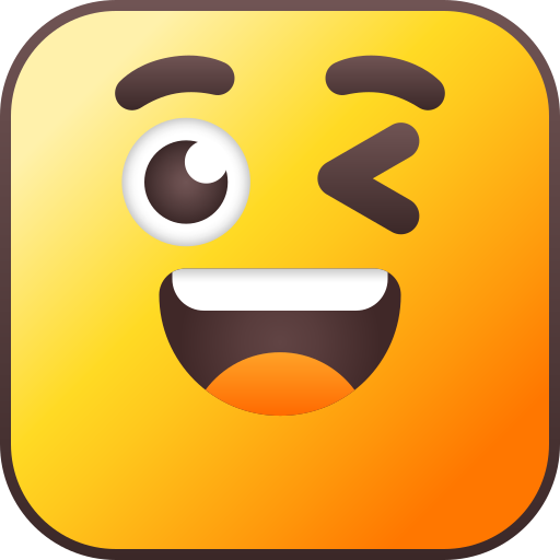 Winking face Generic gradient lineal-color icon