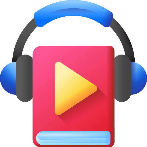 Audiobook 3D Color icon