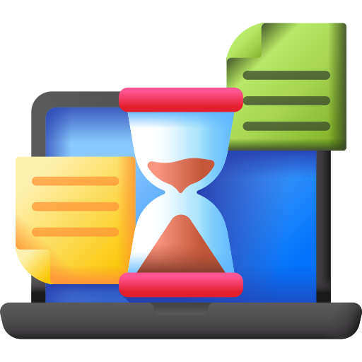 Time management 3D Color icon