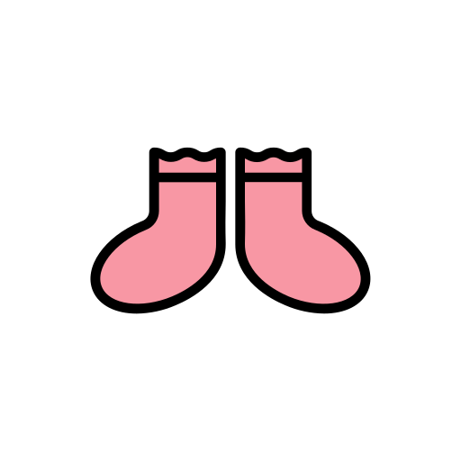 baby sokken Generic color lineal-color icoon