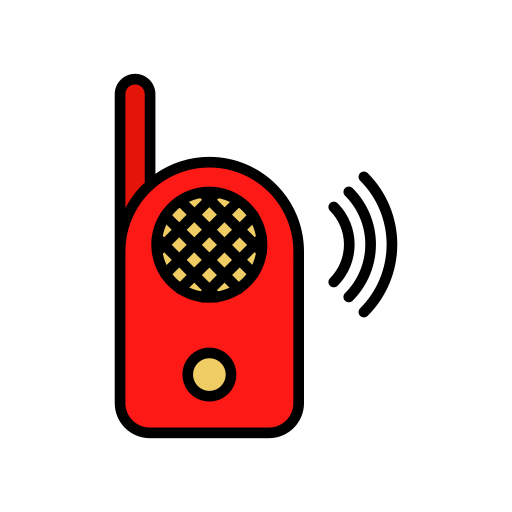 talkie-walkie Generic color lineal-color Icône