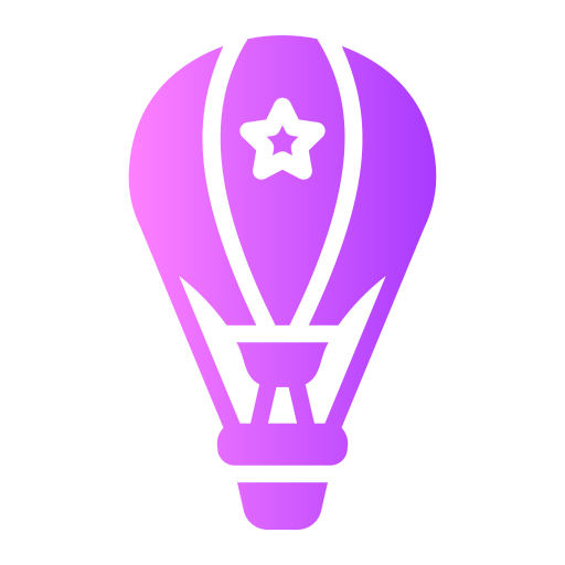 気球 Generic gradient fill icon