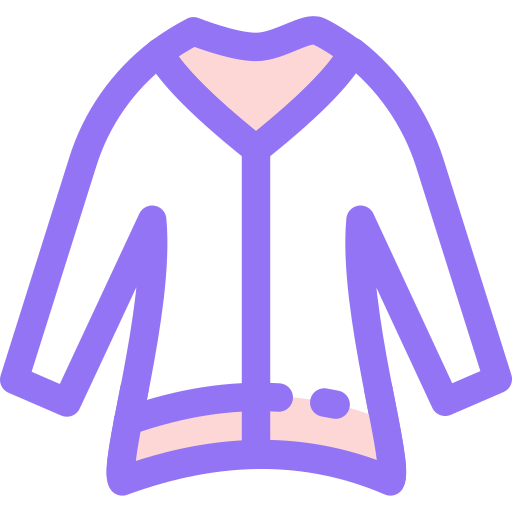 Jacket Generic color lineal-color icon