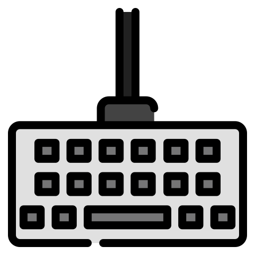 klaviatur Generic color lineal-color icon