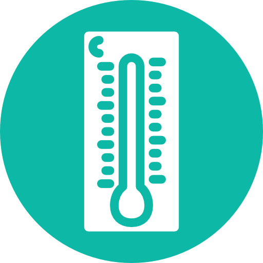 thermometer Berkahicon Circular icon