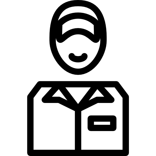 Курьер Berkahicon Lineal иконка