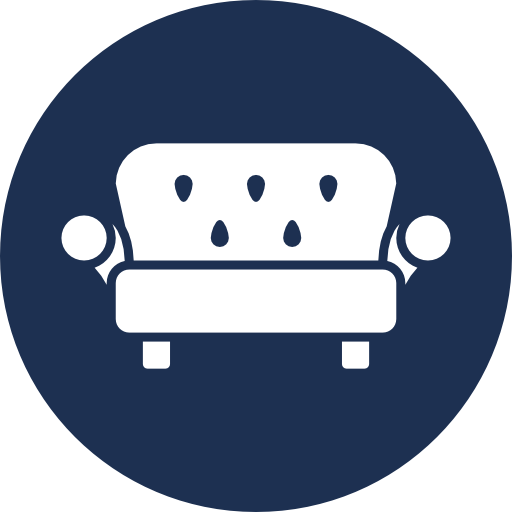 sofa Berkahicon Circular ikona