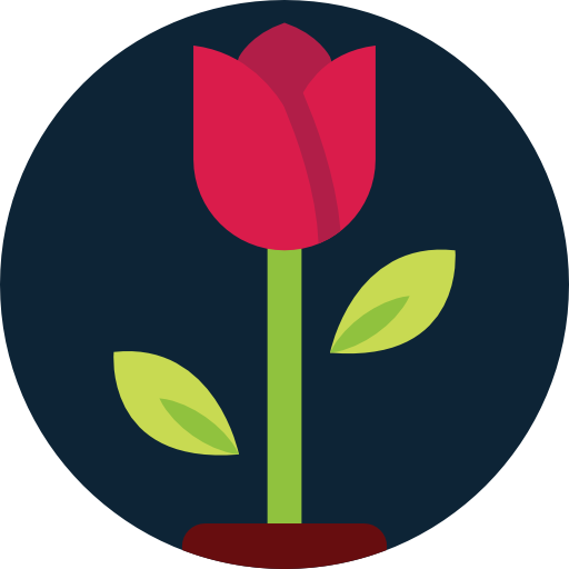 rosa Berkahicon Flat icona