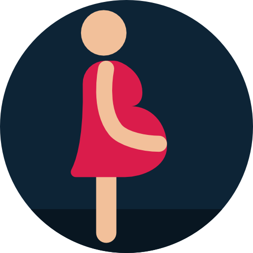 embarazada Berkahicon Flat icono