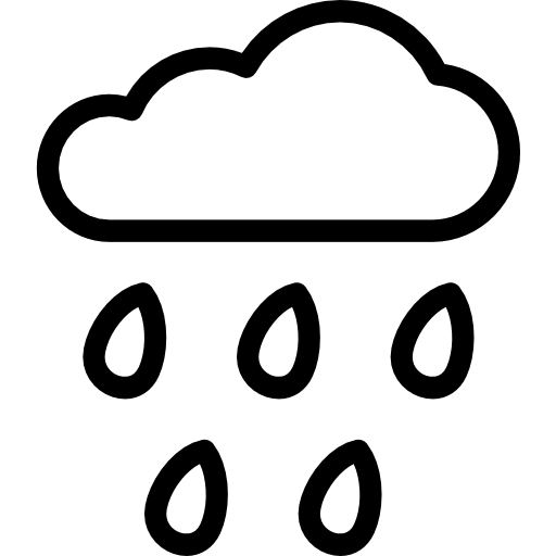 regnerisch Berkahicon Lineal icon