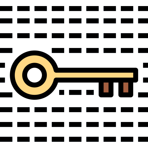 Key PongsakornRed Lineal Color icon
