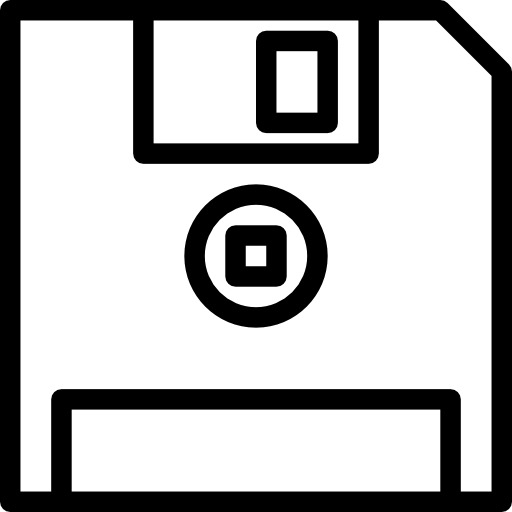 disco flexible Berkahicon Lineal icono