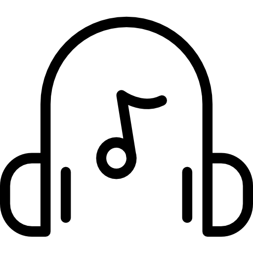 ヘッドホン Berkahicon Lineal icon