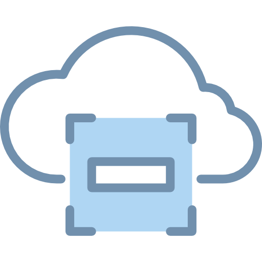 computación en la nube Payungkead Blue icono