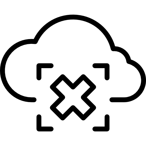 Вычислительное облако Payungkead Lineal иконка