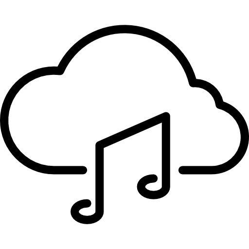 Вычислительное облако Payungkead Lineal иконка