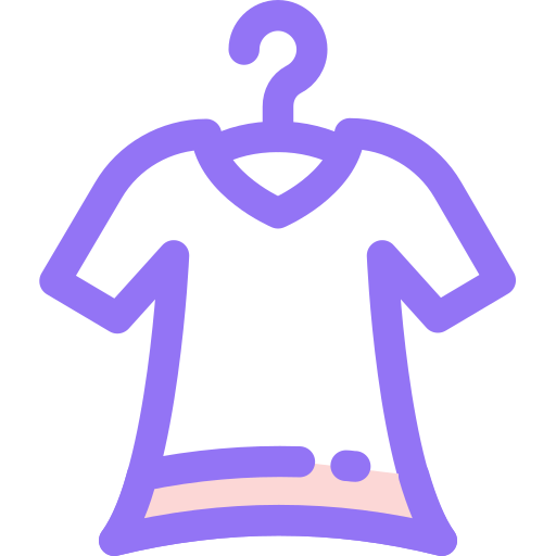 T shirt Generic color lineal-color icon