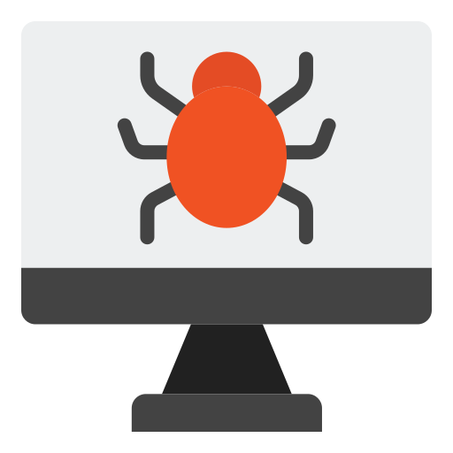 malware Generic color fill icono