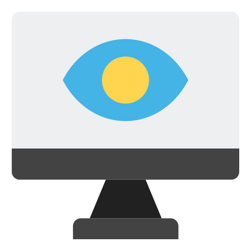 monitoraggio Generic color fill icona