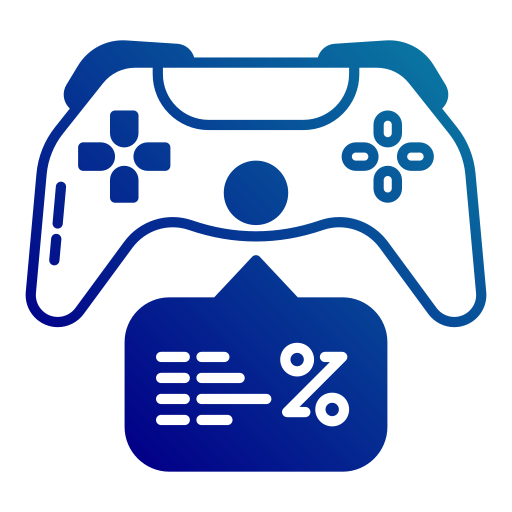 Gamepad Generic gradient fill icon