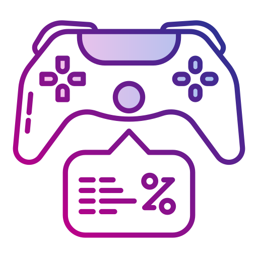 gamepad Generic gradient lineal-color icon