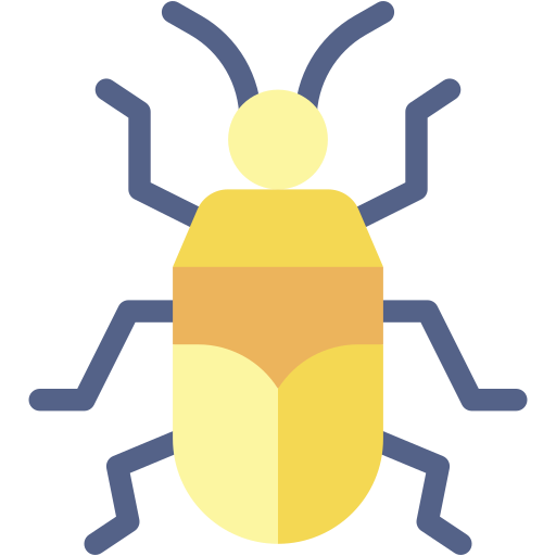 虫 Generic color fill icon