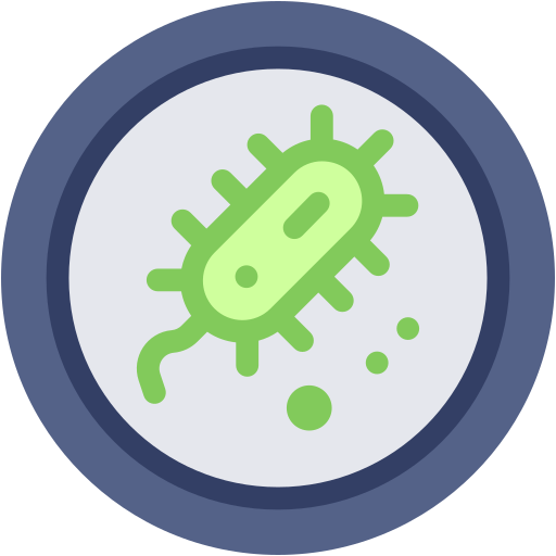 細菌 Generic color fill icon