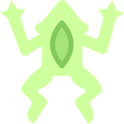 Żaba Generic color fill ikona