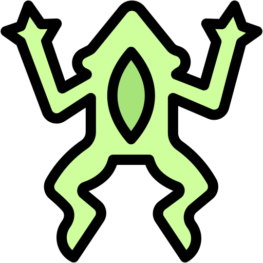 개구리 Generic color lineal-color icon