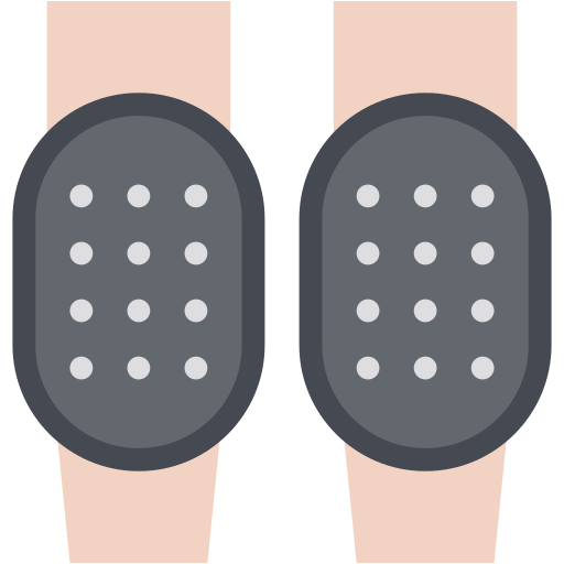 Knee pads Generic color fill icon